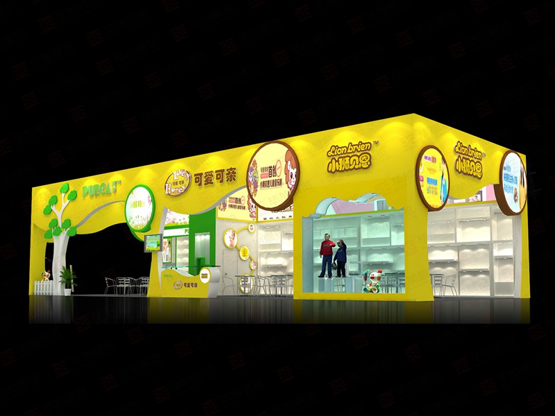 嬰童展展位裝修 嬰童展展位裝修