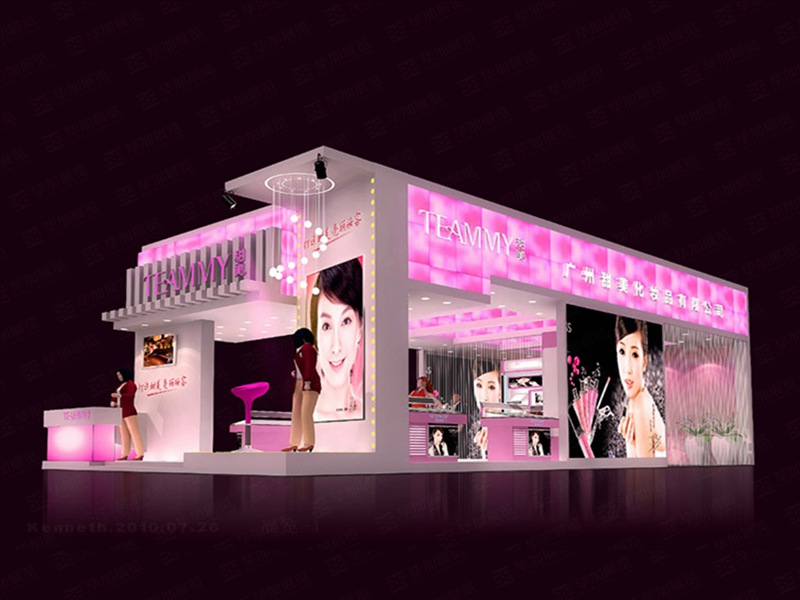 美博會攤位裝修 美博會攤位裝修