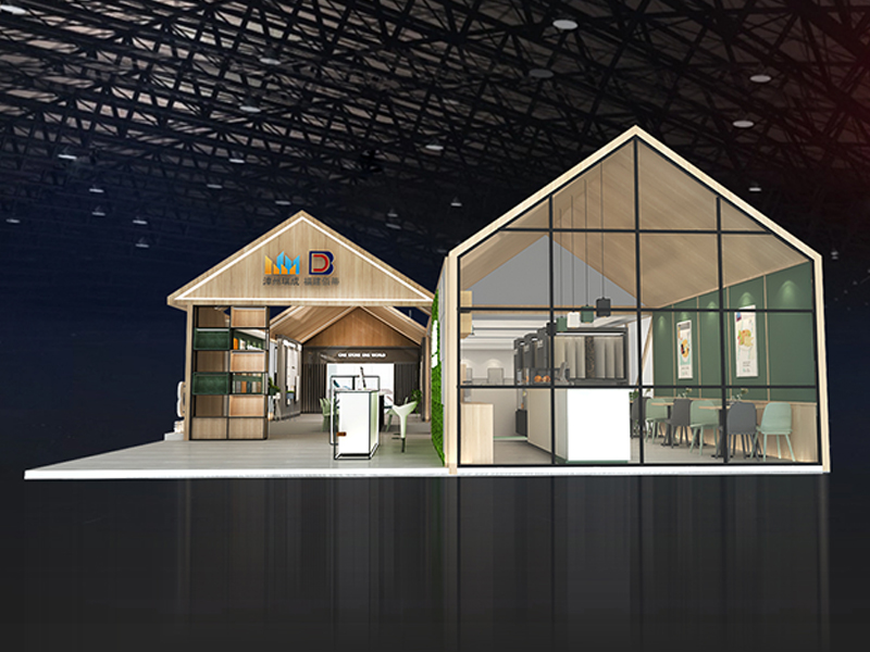 潭州瑞成—陶瓷展展臺施工布置 潭州瑞成—陶瓷展展臺施工布置