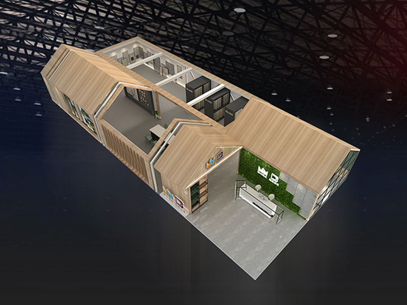 潭州瑞成—陶瓷展展臺施工布置 潭州瑞成—陶瓷展展臺施工布置