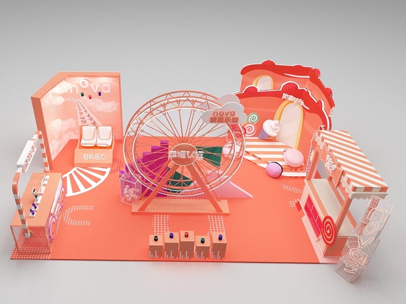 華為nova—快閃店裝修 華為nova—快閃店裝修