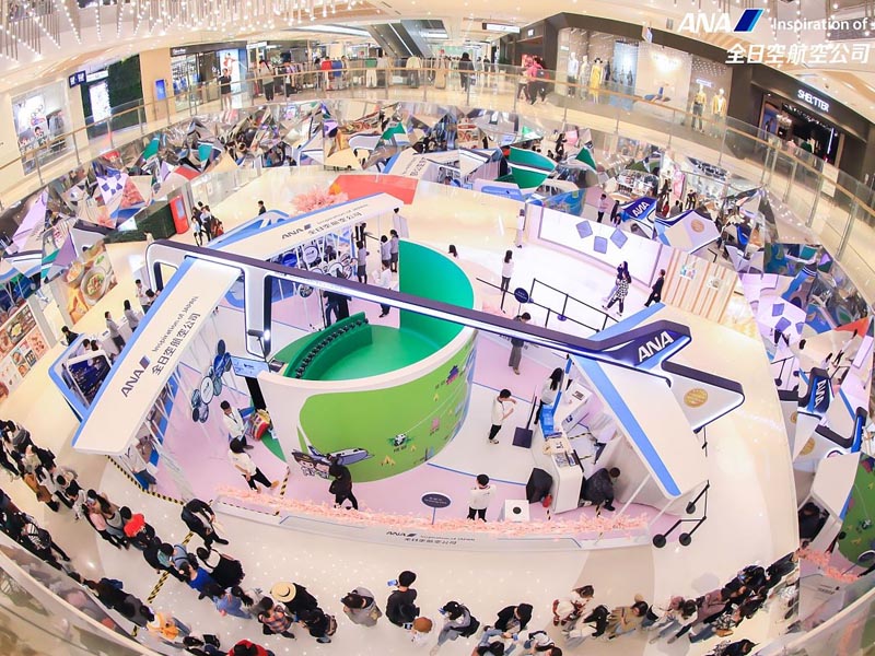 全日空航空ANA—快閃店搭建 全日空航空ANA—快閃店搭建