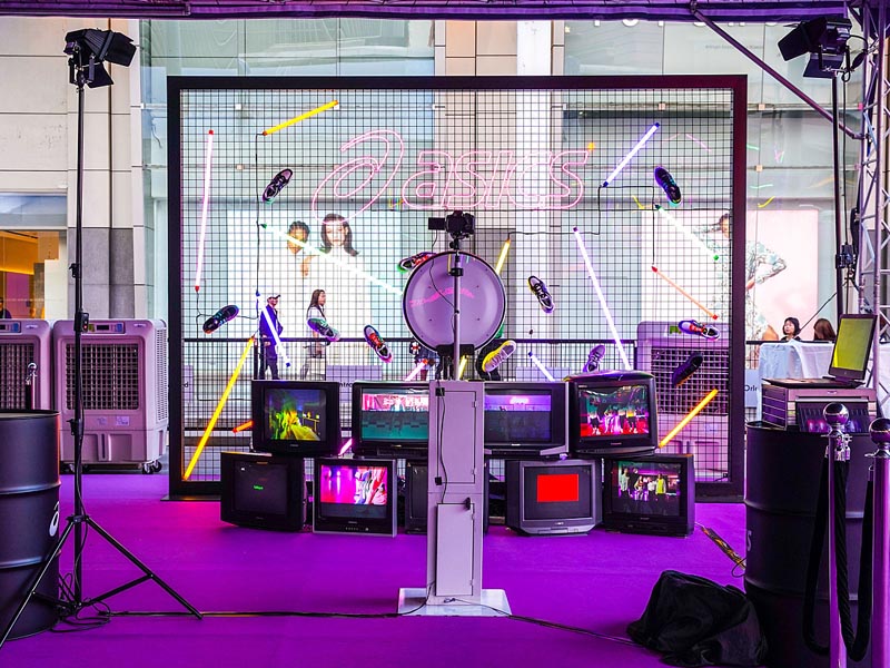 ASICS—快閃店搭建 ASICS—快閃店搭建