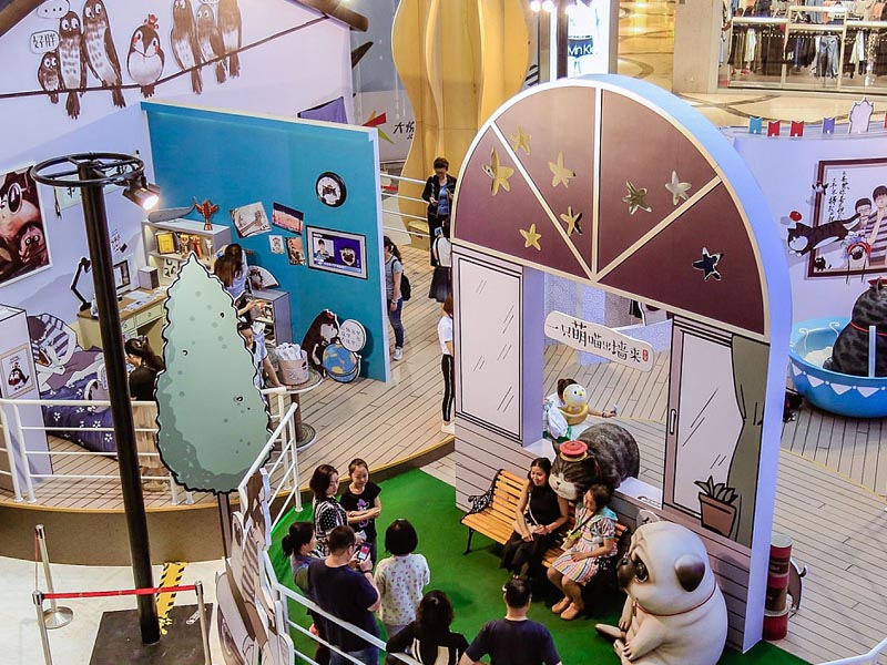 吾皇萬睡—快閃店搭建 吾皇萬睡—快閃店搭建