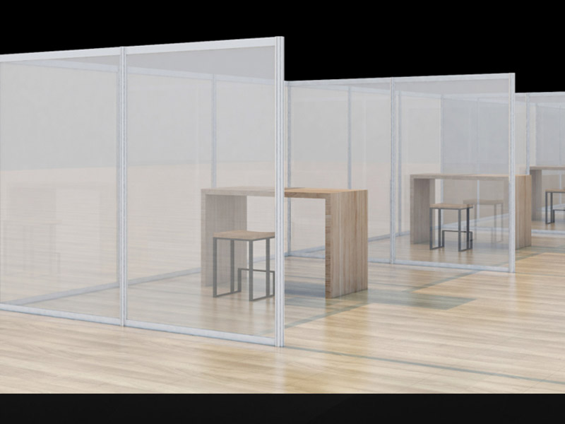 商用政府辦公防護—直播間設計搭建