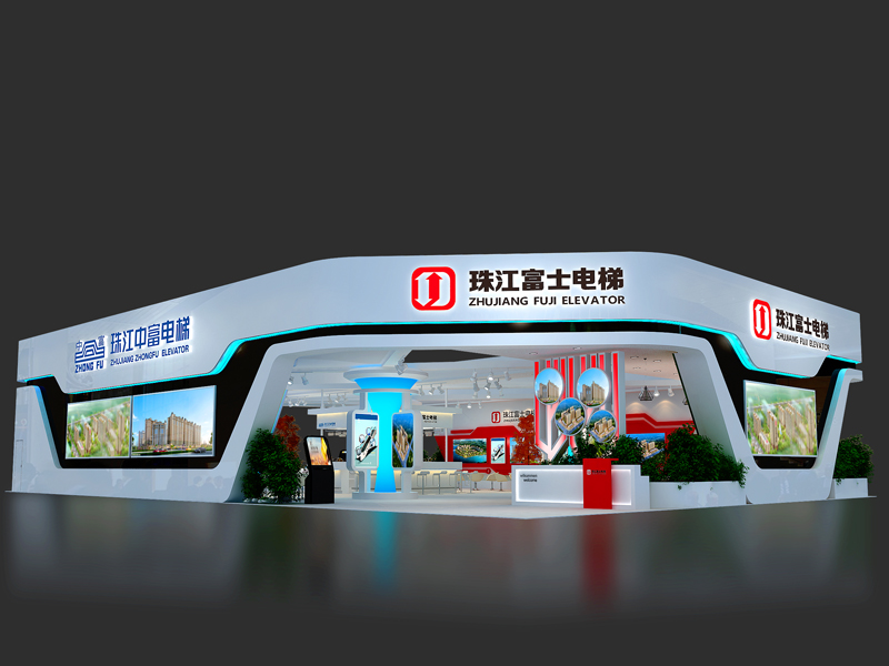 珠江富士電梯——電梯展展覽設(shè)計(jì) 珠江富士電梯——電梯展展覽設(shè)計(jì)