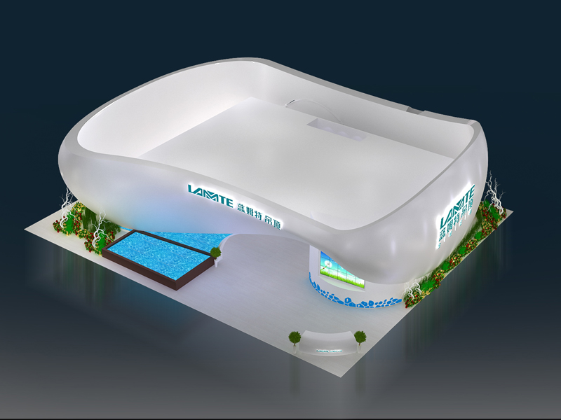 藍(lán)姆特——建材展展位搭建 藍(lán)姆特——建材展展位搭建