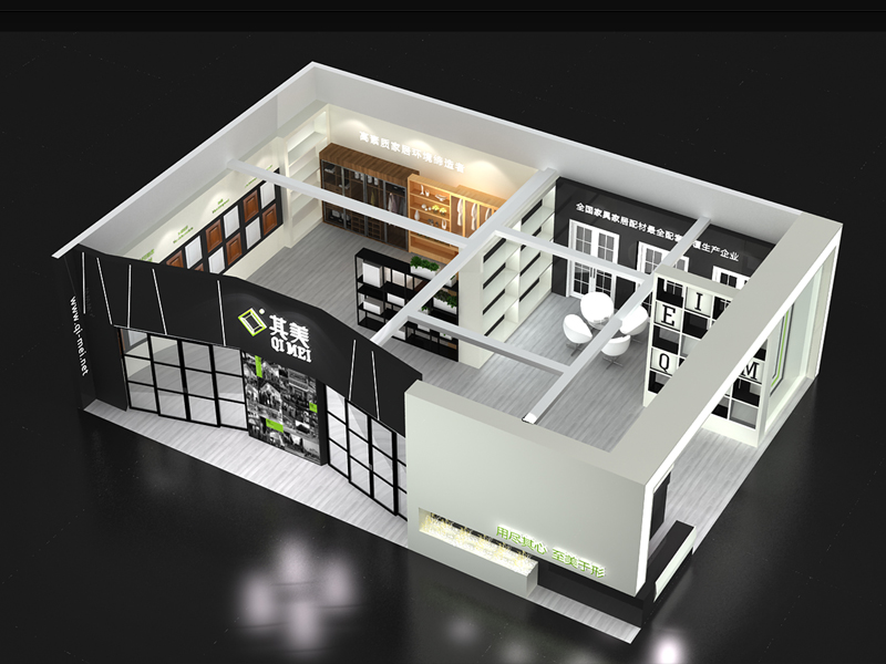 其美——美博會展臺裝修 其美——美博會展臺裝修