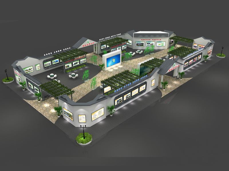 湖湘美麗鄉(xiāng)村展區(qū)—農(nóng)博會特裝布置 湖湘美麗鄉(xiāng)村展區(qū)—農(nóng)博會特裝布置